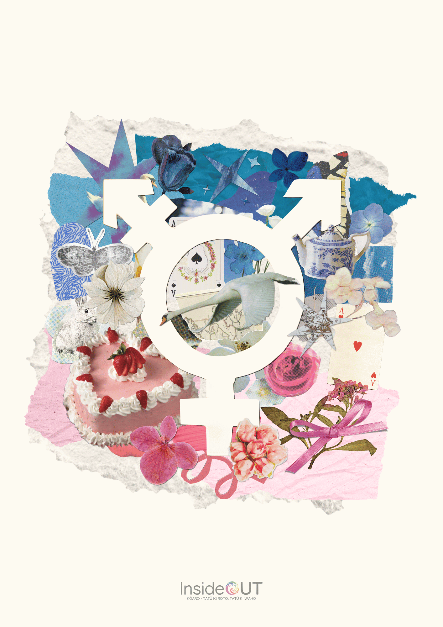 Trans symbol collage